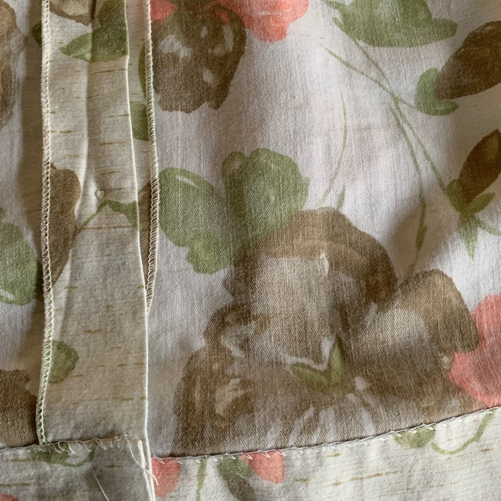 Women Vintage Floral sleeveless crop blouse shirt🌸 - Picture 8 of 12